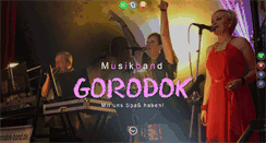 Desktop Screenshot of gorodok-band.de